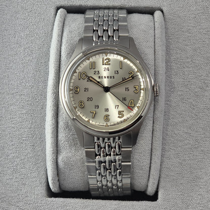 Benrus #3061 BOR  39.5mm Watch Ref.3061-SS-G-039-02
