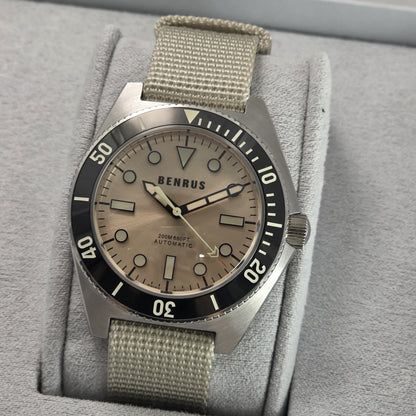 Benrus Type 1 M1 41.5mm Watch Ref.T1CI-SS-S-415-01