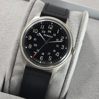 Benrus #3061 BU 39.5mm Watch Ref.3061-SS-B-039-01