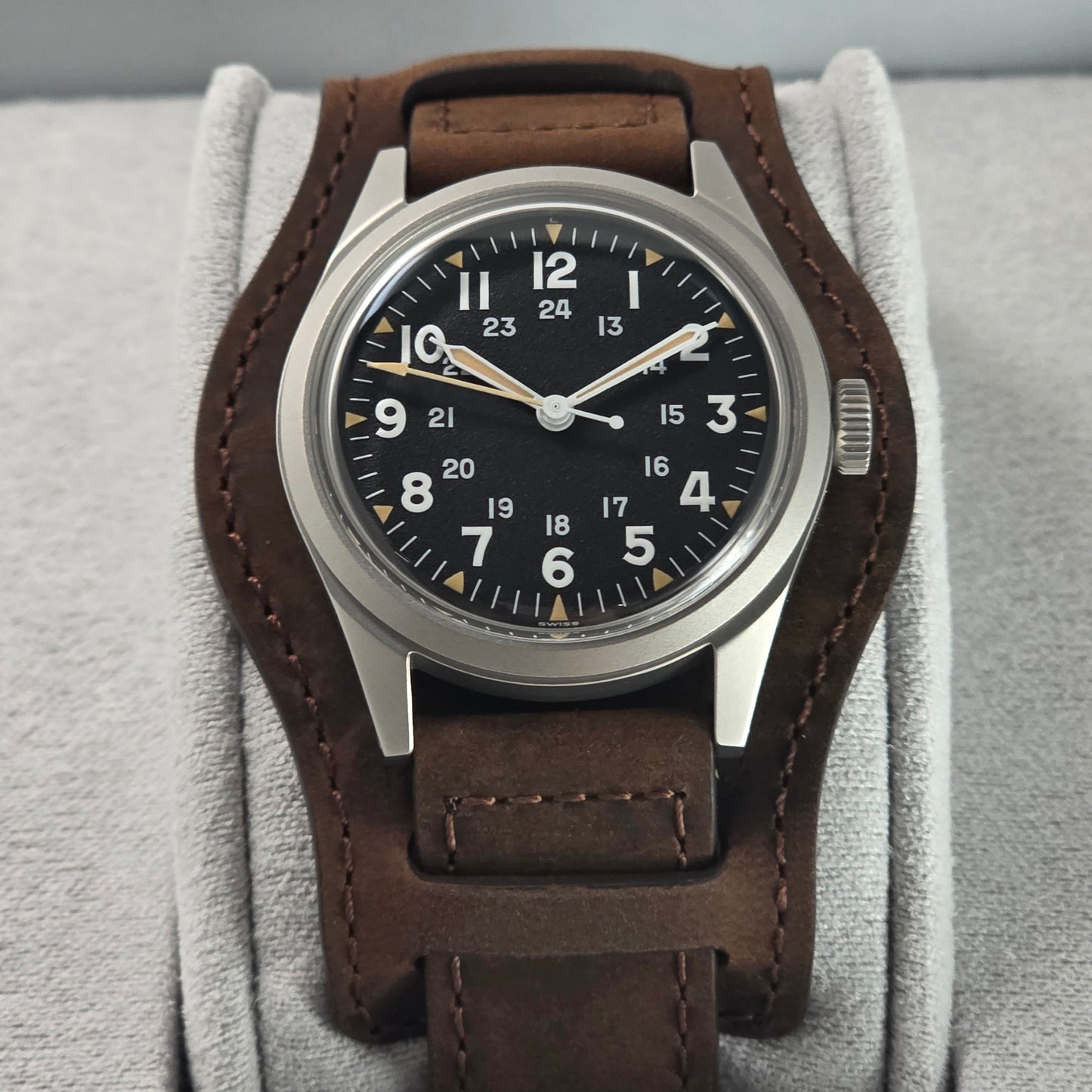 Benrus DTU-2A/P  34mm watch Ref.DTU-SS-B-034-01