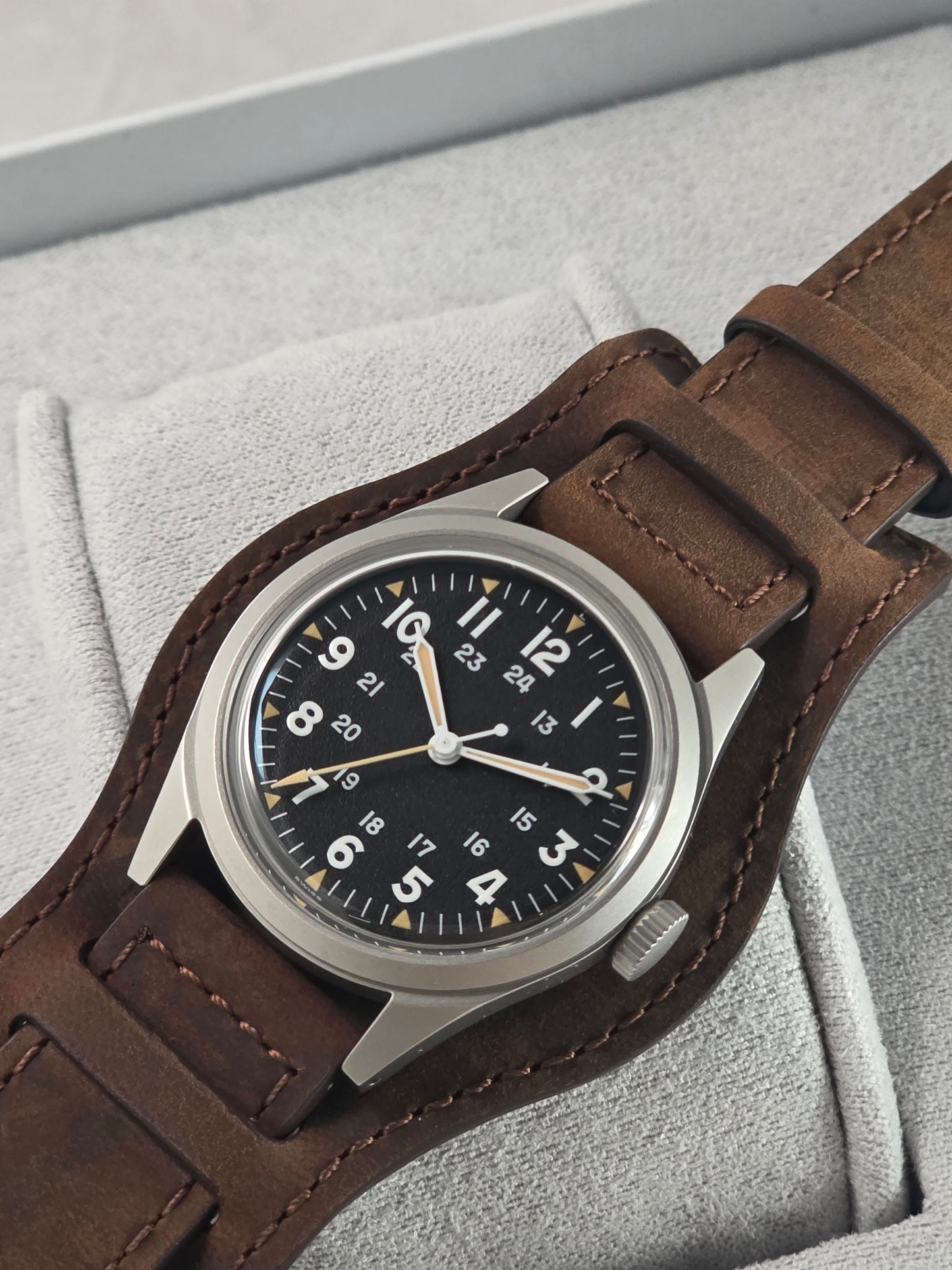 Benrus DTU-2A/P  34mm watch Ref.DTU-SS-B-034-01