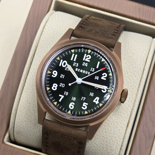 Benrus DTU UB 38mm Watch Ref.DTU-BR-G-038-03