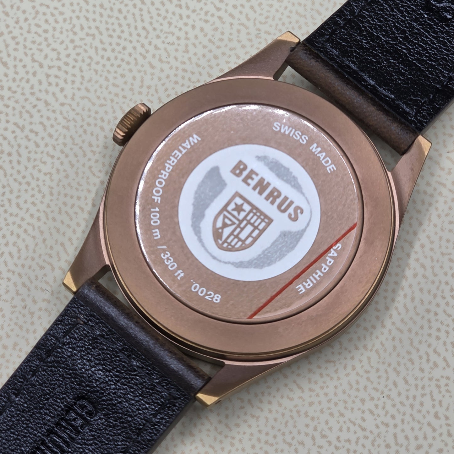 Benrus DTU UB 38mm Watch Ref.DTU-BR-G-038-03