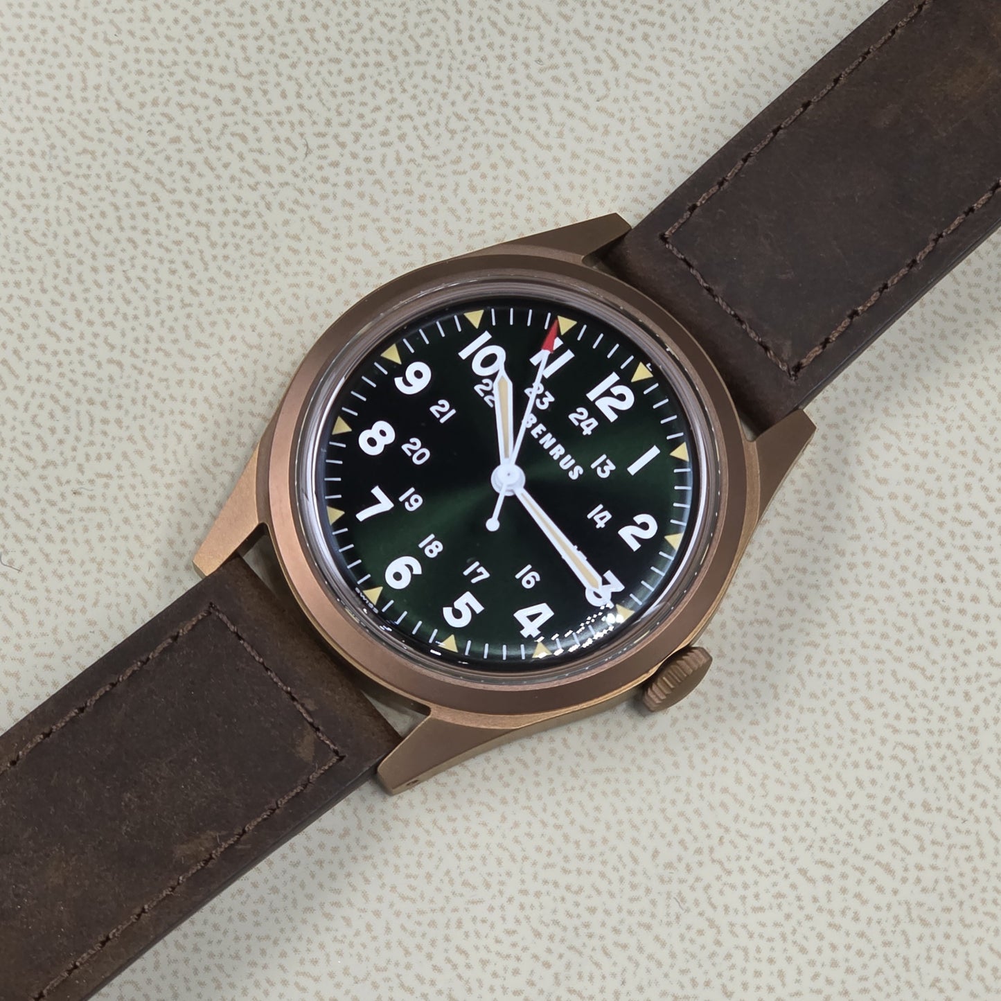 Benrus DTU UB 38mm Watch Ref.DTU-BR-G-038-03