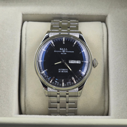 Ball Trainmaster Eternity 39.5mm Ref.NM2080D-SJ-BK