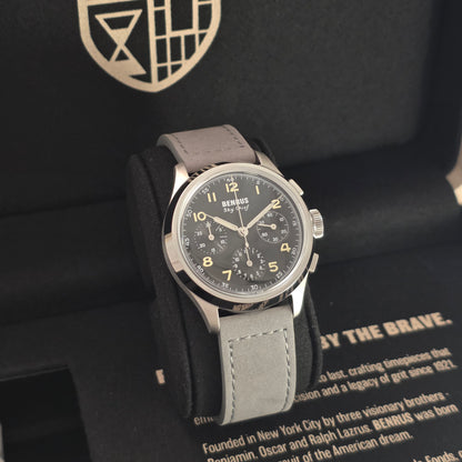 Benrus Sky Chief 36mm Watch Ref. SKY-SS-B-036-01