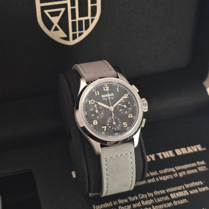 Benrus Sky Chief 36mm Watch Ref. SKY-SS-B-036-01