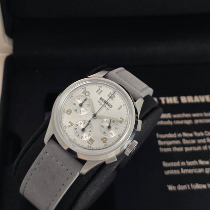 Benrus Sky Chief 36mm Watch Ref. SKY-SS-W-036-01