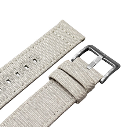 11M - Light Grey Canvas Strap