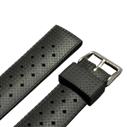 Diver - Rubber strap Black