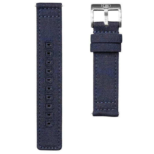 11M - Navy Canvas Strap