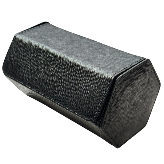 Hexagon Black travel case for 2 watches