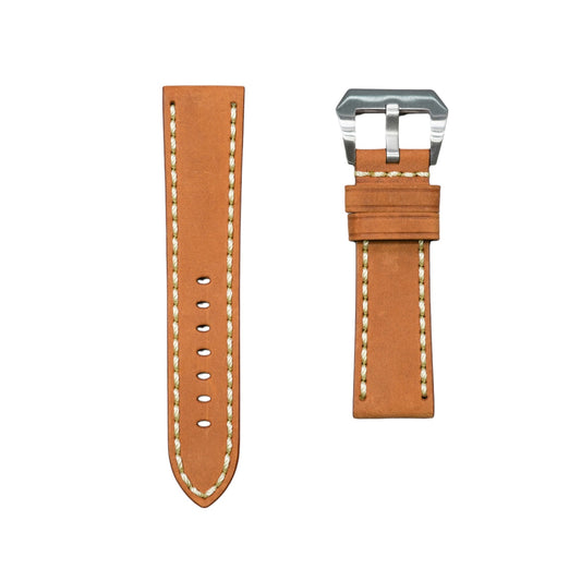 B1 - Calf leather strap Honey brown