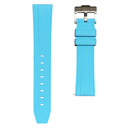 905 - Miami blue FKM Rubber strap