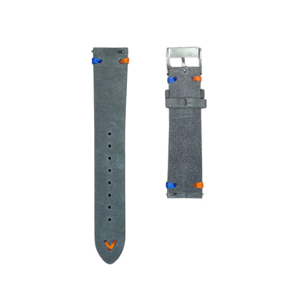16C - Calf leather strap Grey