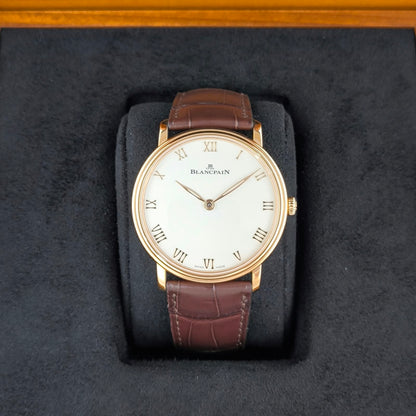 Blancpain Villeret Ultraplate 39.7mm Ref. 6605-3642-55B