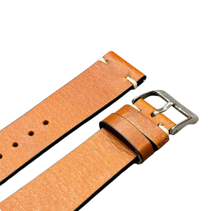112 - Calf leather strap Brown