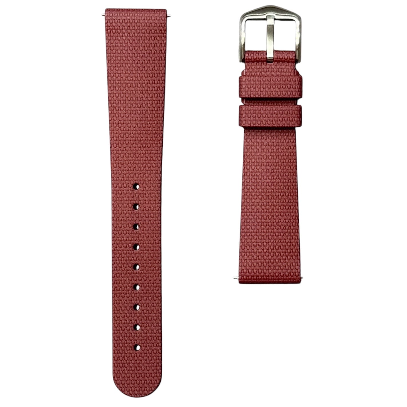608 - Burgundy Rubber strap