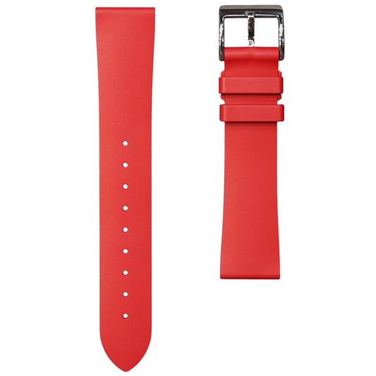 XSFKM - Big Red Short length FKM Rubber strap