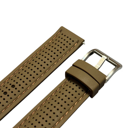46 - Rubber strap Brown