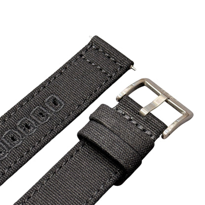 11M - Black Canvas Strap