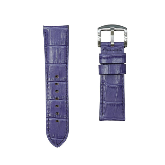 4A -  Purple Genuine leather strap