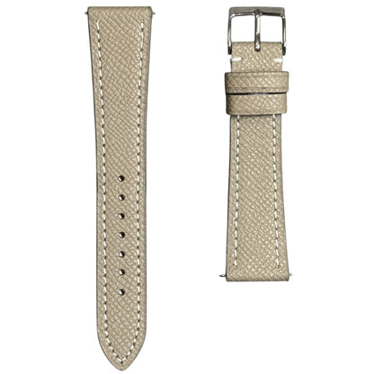 259D - Grey/white stitiching Epsom strap