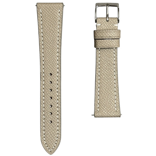 259D - Grey/white stitiching Epsom strap