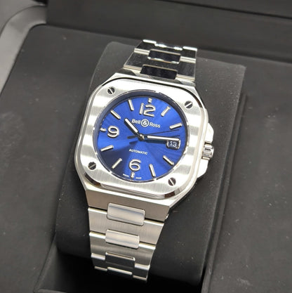 Bell & Ross BR 05 Blue 40mm Ref. BR05A-BLU-ST/SST