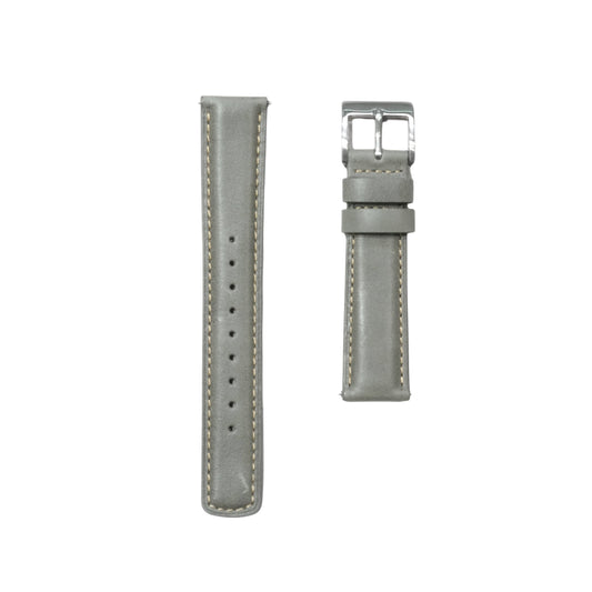 52A - Calf leather strap Grey