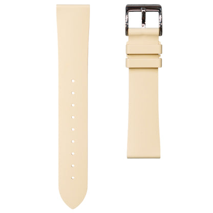 XSFKM - Beige Short length FKM Rubber strap