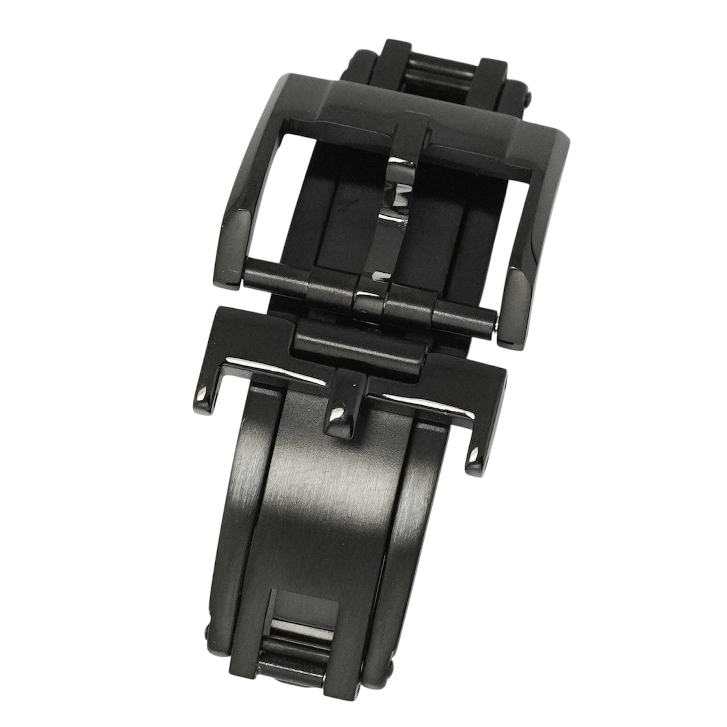 Spring Deployant Clasp - 316L Stainless steel (Black)