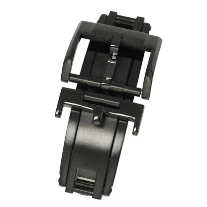 Spring Deployant Clasp - 316L Stainless steel (Black)