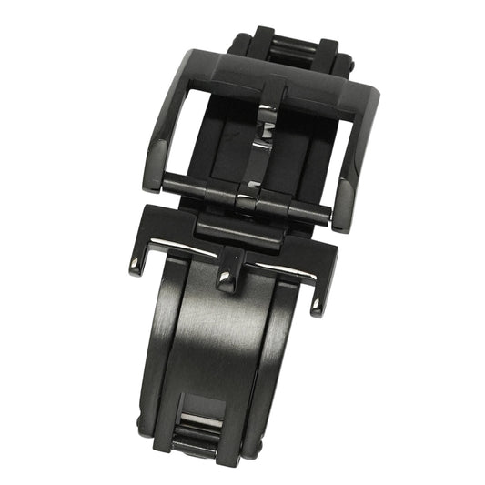 Spring Deployant Clasp - 316L Stainless steel (Black)
