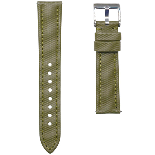 Sailcloth strap - Military Green
