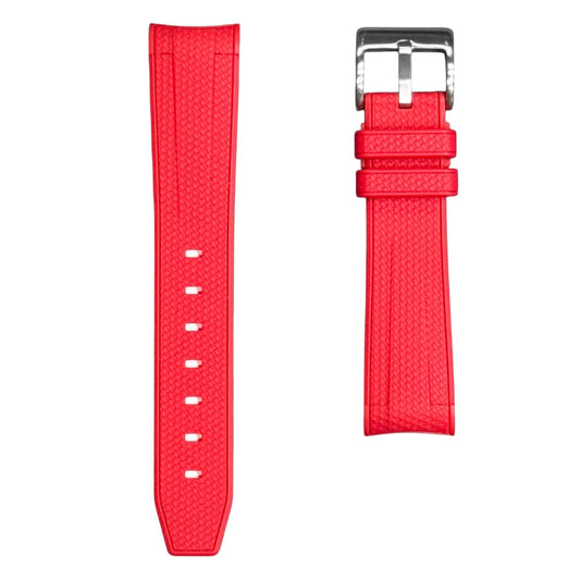 🎁 61M - Rubber strap Red (100% off)