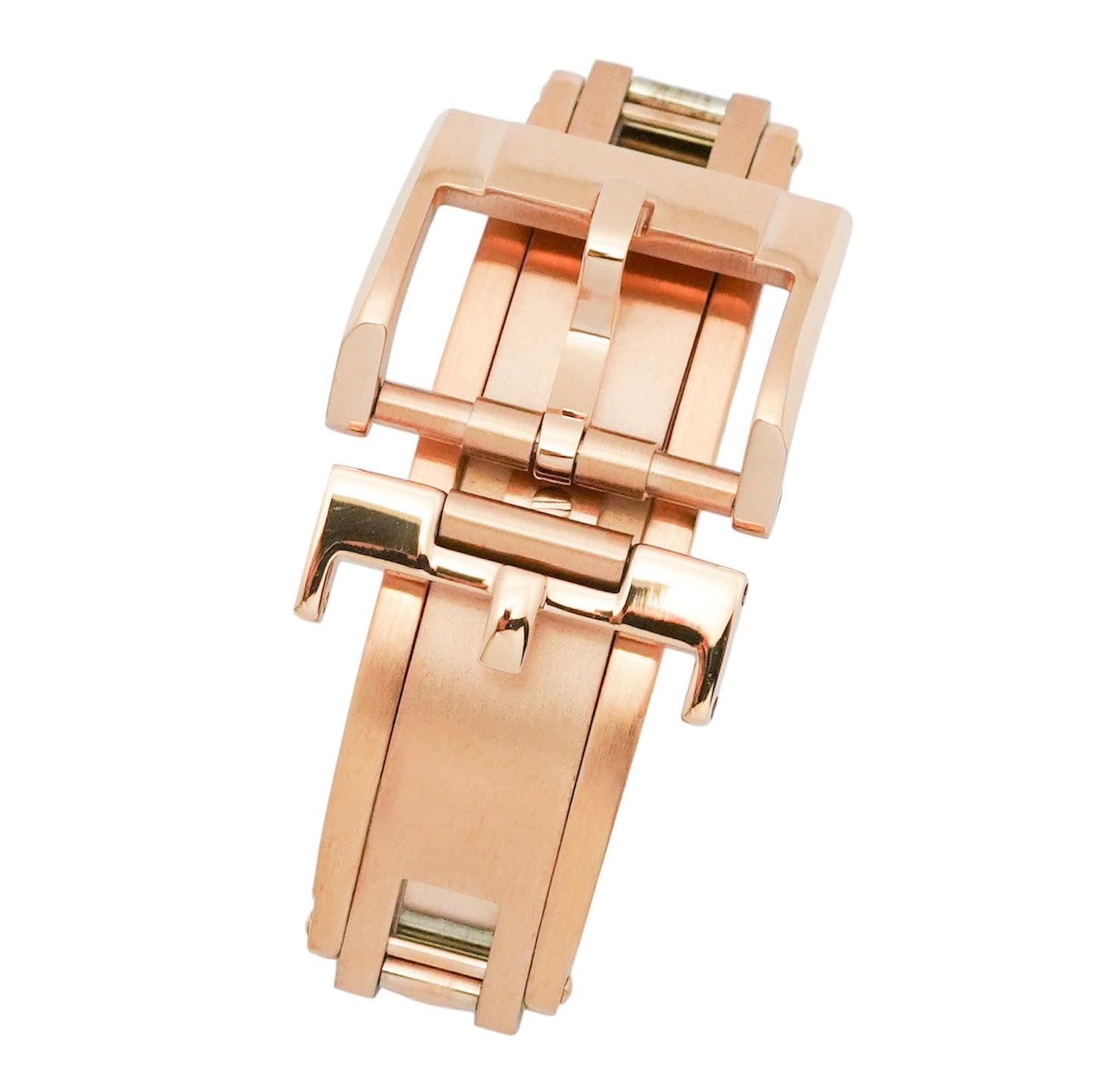 Spring Deployant Clasp - 316L Stainless steel (Rose gold colour)