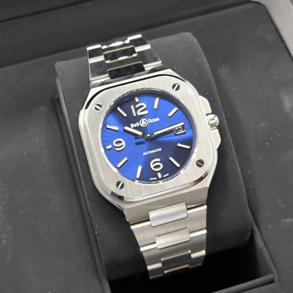 Bell & Ross BR 05 Blue 40mm Ref. BR05A-BLU-ST/SST