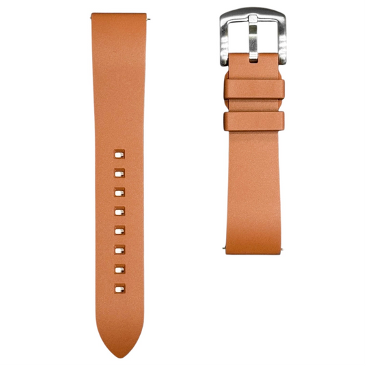 98D - Brown Rubber strap