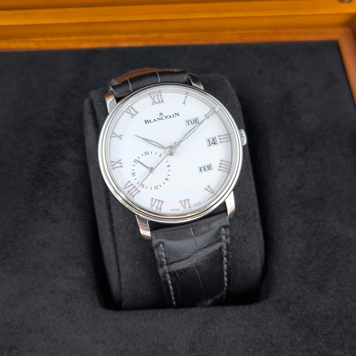 Blancpain Villeret Quantieme Annuel GMT 40mm Ref. 6670-1127-55B