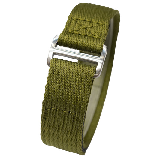 7B - Military Green Velcro Nylons Fabric NATO strap