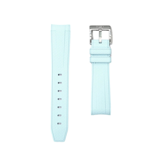 🎁 61M - Rubber strap Ice Blue (100% off)