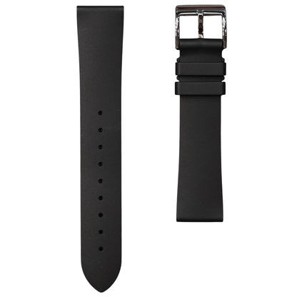 XSFKM - Black Short length FKM Rubber strap