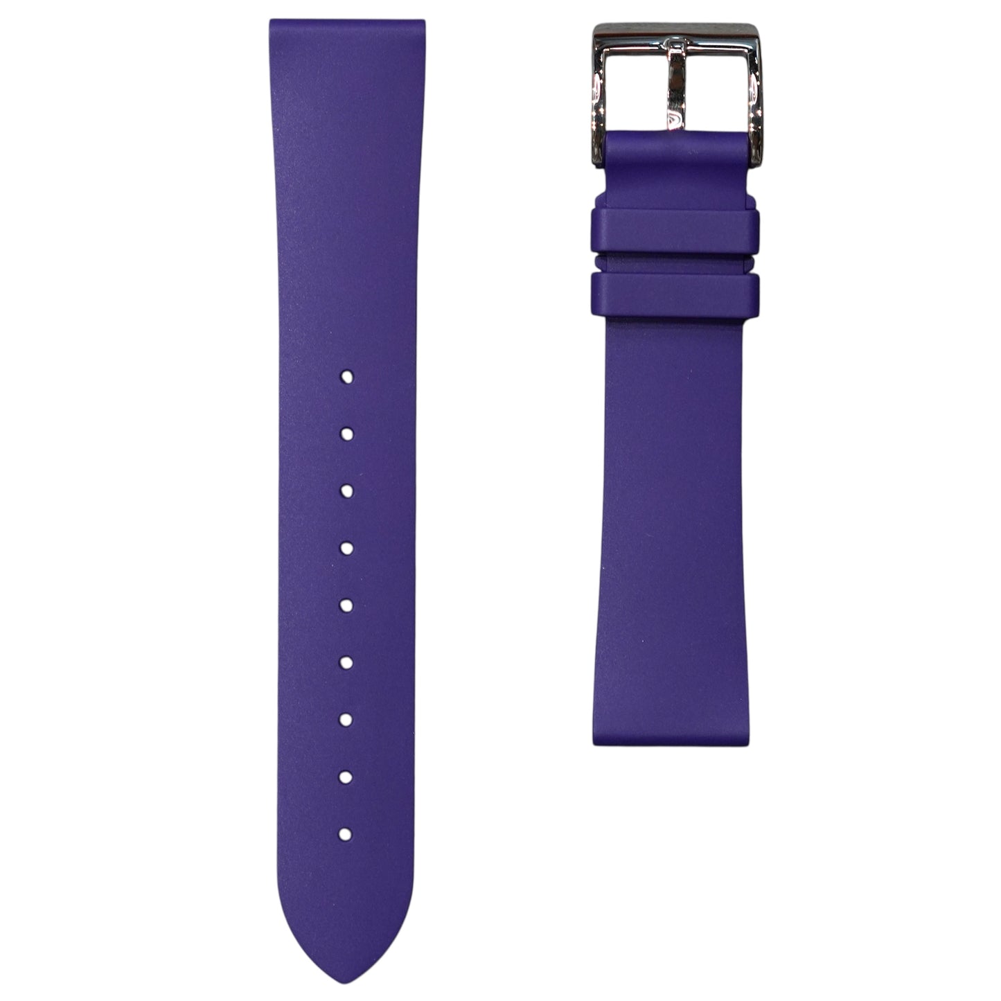 XSFKM - Dark Purple Short length FKM Rubber strap