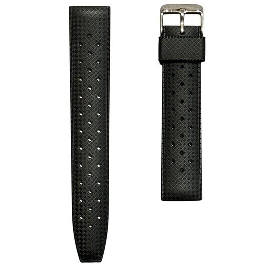 Diver - Rubber strap Black