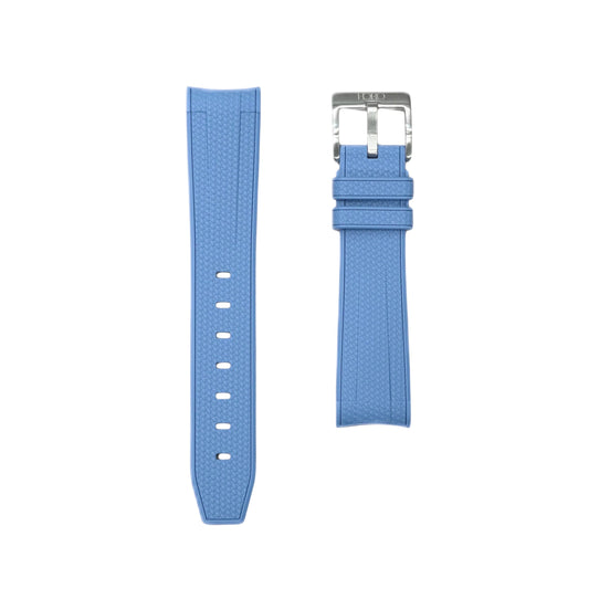 🎁 61M - Rubber strap Blue (100% off)