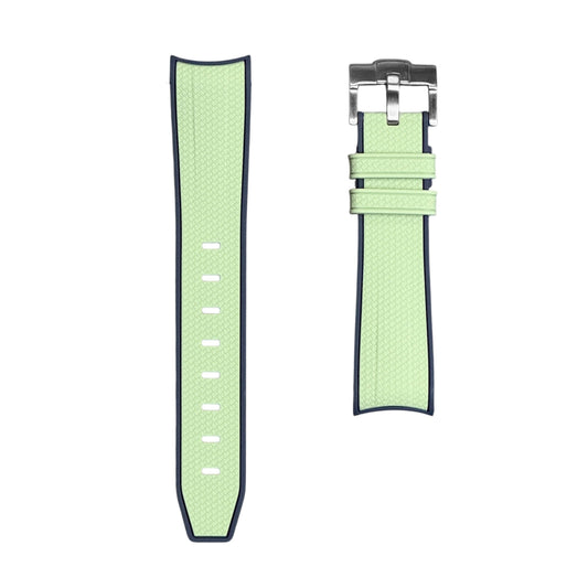 🎁 61M - Lime/Navy Rubber strap (100% off)