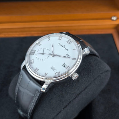 Blancpain Villeret Quantieme Annuel GMT 40mm Ref. 6670-1127-55B