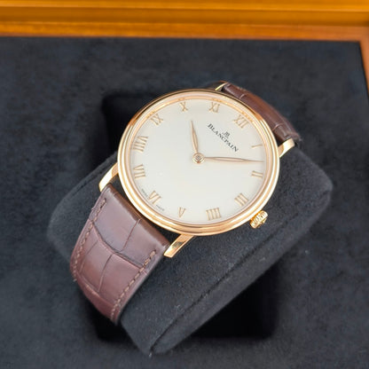 Blancpain Villeret Ultraplate 39.7mm Ref. 6605-3642-55B