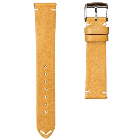 111 - Calf leather strap Honey Brown